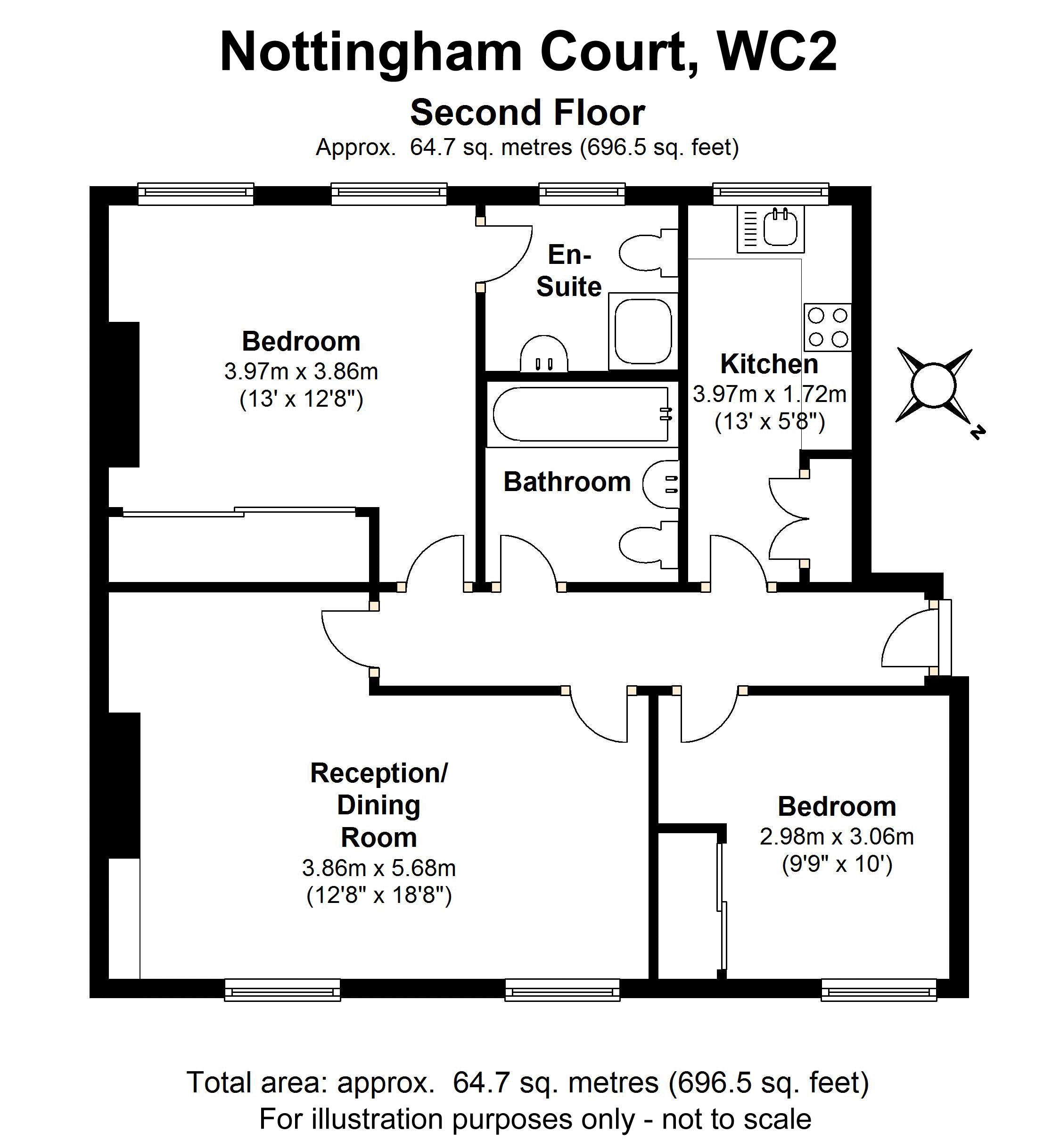 Floorplan - 4 Nottingham Court